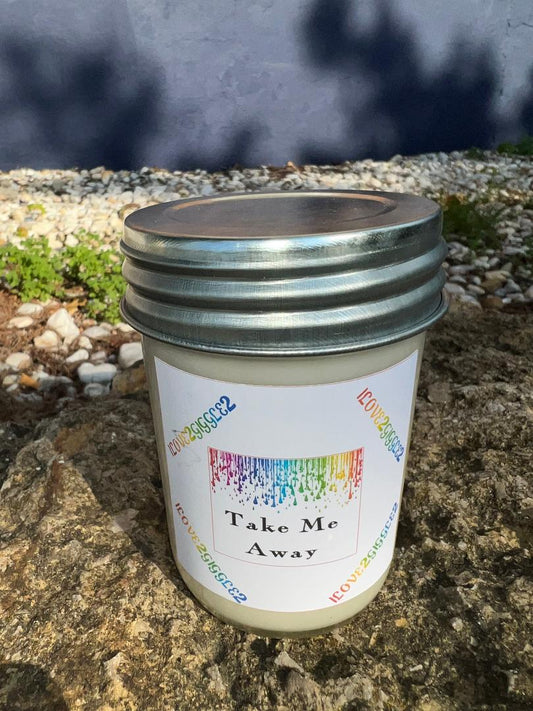 "Take Me Away" Soy Candle ( 8 ounces)